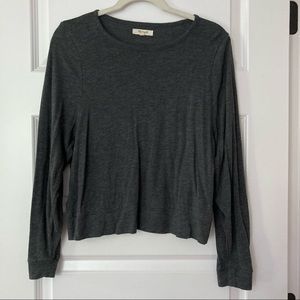 Madewell crew neck king sleeve T-shirt